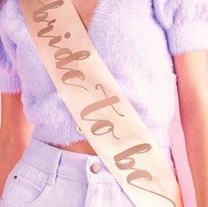 Bride Sash Bachelorette Party Bridal Shower
